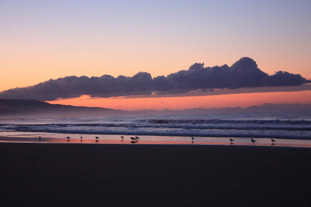 3. Barbate: Sonnenaufgang am Strand