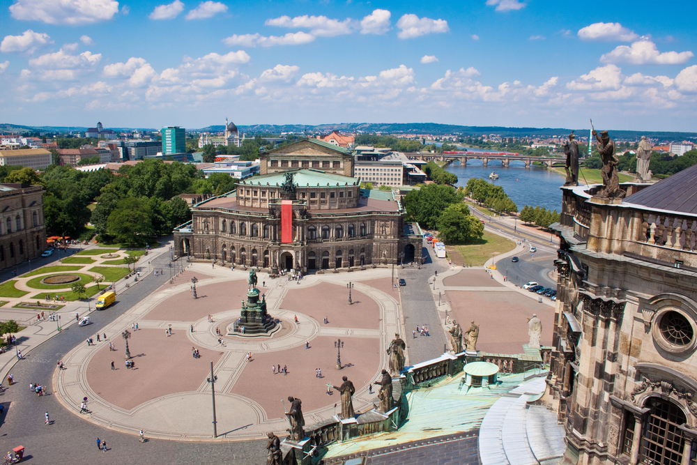 Dresden Oper  Top 10 - Die schönsten Städte Deutschlands