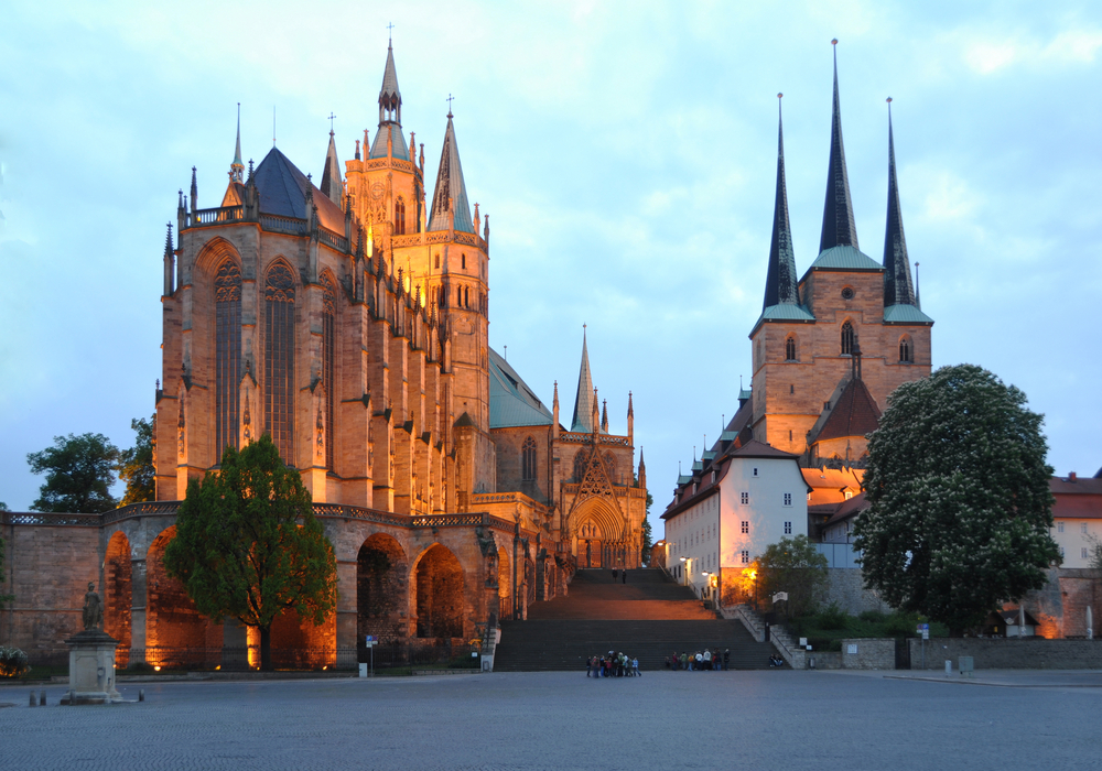 Erfurter Dom Top 10 - Die schönsten Städte Deutschlands