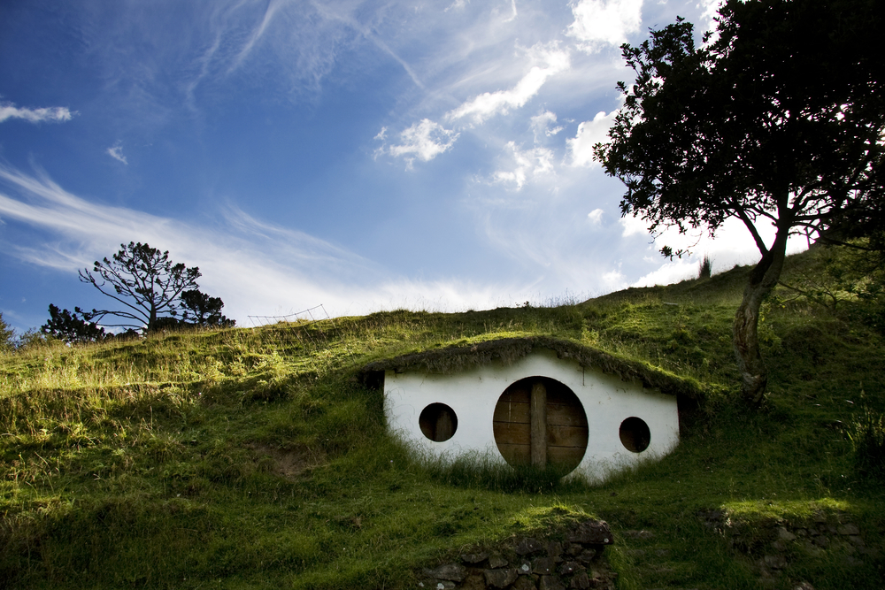 Hobbit Tripodo.de Auenland Neuseeland Herr der Ringe Bilbo Beutlin Hütte
