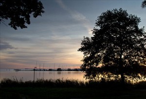 Ostsee Sonnenuntergang Fernwanderweg E9 Tripodo Küstenlandschaft