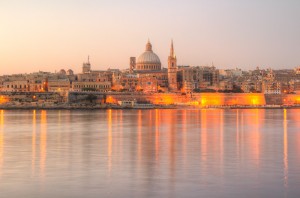 Malta Blick vom Wasser Tripodo