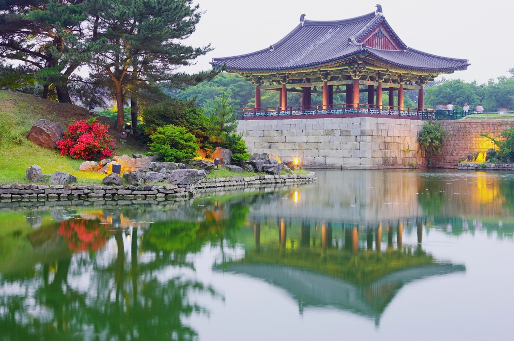 Anapji Teich in Gyeongju Korea-Reisen, Tripodo.de