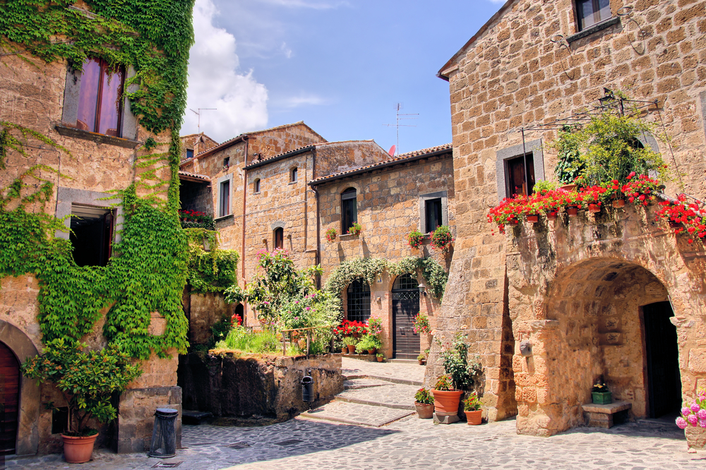 Bergdorf in Italien