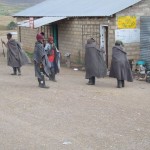 Südafrika Lesotho Einheimische