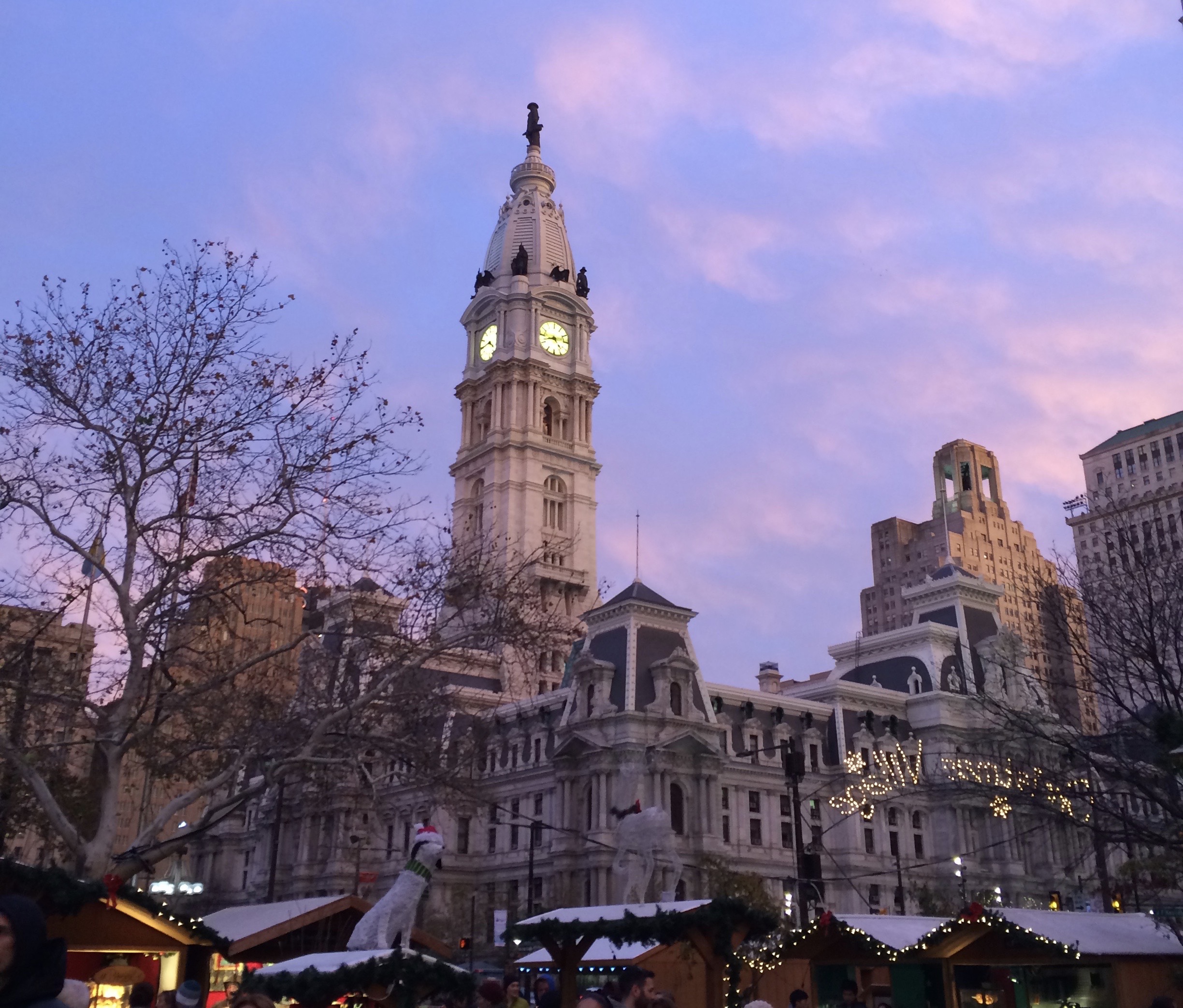 tripodo, philadelphia, usa, city hall, tripodo blog, christmas market