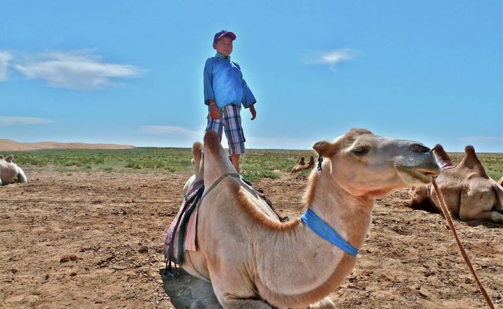 Mongolei - Auf Kamelen durch die Gobi - Wandern am Orchon  Kameltrekking & Wander-Erlebnisreise biss Aktivreisen 1