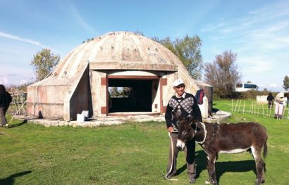 Bunker neben Apollonia