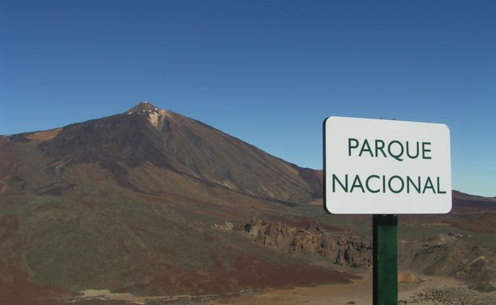 Fantastischer Blick von den Canadas in den Nationalpark El Teide.