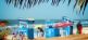Gamia-Strand Saftverkäufer
