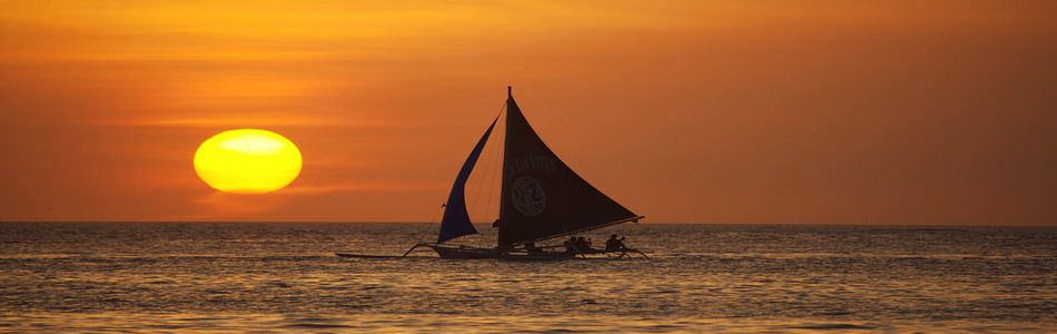 Sonnenuntergang auf Boracay