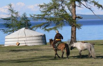 Mongolei Khovsgol See