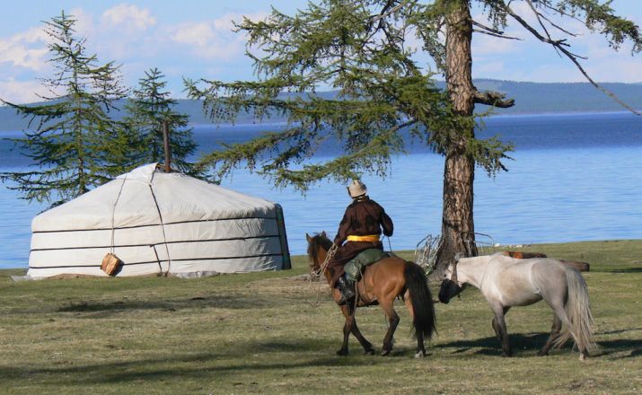 Mongolei Khovsgol See