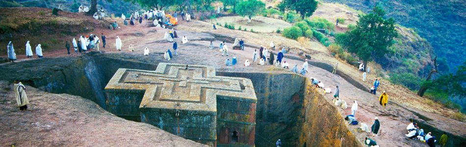 Felsenkirche in Lalibela