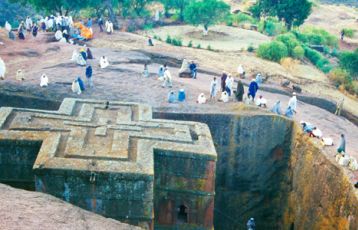 Felsenkirche in Lalibela