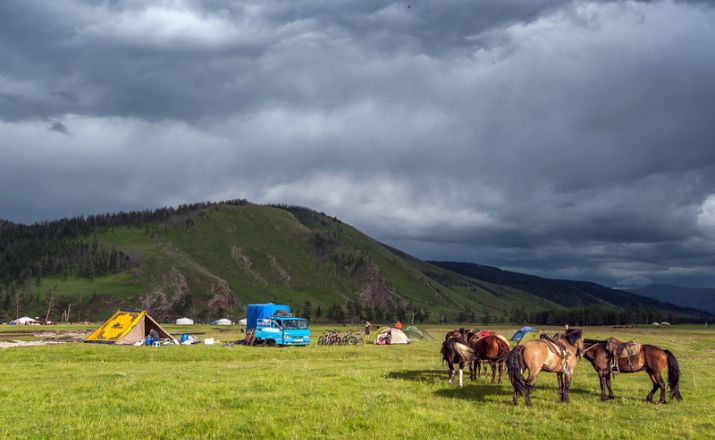 Mongolei-Radreise.Orchontal