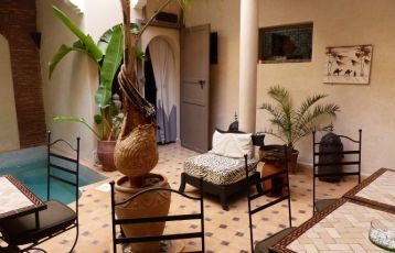 Riadhotel in Marrakesch, Unterkunftsbeispiel