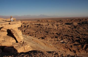 Sonnenuntergang im Mondtal - San Pedro de Atacama