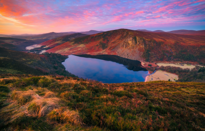 Herbst in den Wicklow Mountains