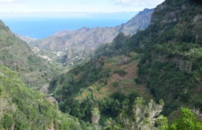 Hermigua auf dem Weg nach El Cedro