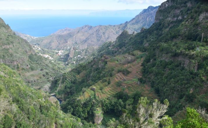 Hermigua auf dem Weg nach El Cedro