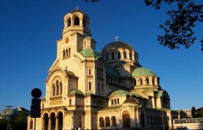 Die Kathedrale Alexander Nevski in Sofia