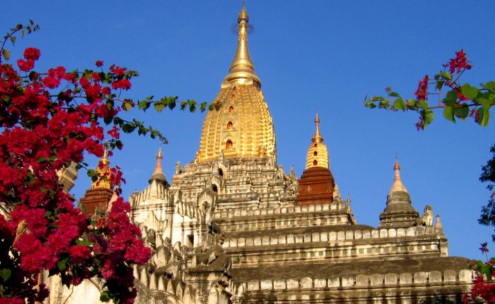 Rundreisen Burma, Ananda Tempel in Bagan