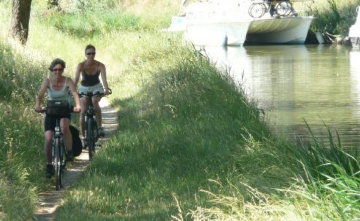Radtour Canal du Midi France écotours 1